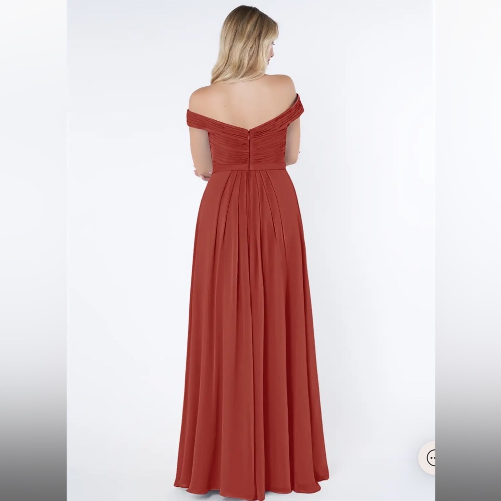 Azazie Audrianna Dress- Terracotta